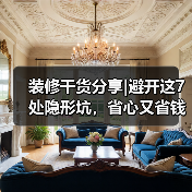 装修干货分享|避开这7处隐形坑，省心又省钱！（图1）