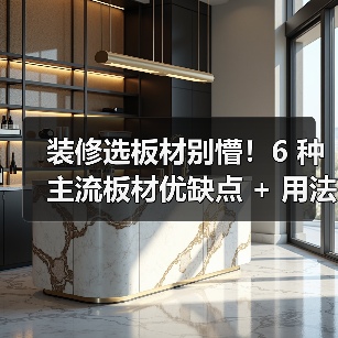 装修选板材别懵!6 种主流板材优缺点 + 用法全拆解,小白也能对号入座(图1) 装修选板材别懵!6 种主流板材优缺点 + 用法全拆解,小白也能对号入座(图1)