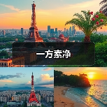曲线设计融合木色元素营造灵动空间美感