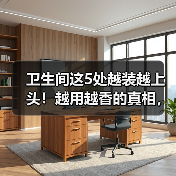 卫生间这5处越装越上头!越用越香的真相,不用一次不知道!(图3) 卫生间这5处越装越上头!越用越香的真相,不用一次不知道!(图3)