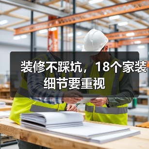 装修不踩坑,18个家装细节要重视(图1) 装修不踩坑,18个家装细节要重视(图1)