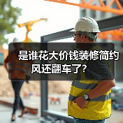 是谁花大价钱装修简约风还翻车了?(图1) 是谁花大价钱装修简约风还翻车了?(图1)