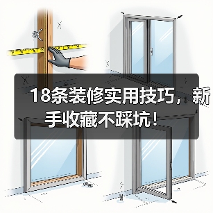 18条装修实用技巧,新手收藏不踩坑!(图1) 18条装修实用技巧,新手收藏不踩坑!(图1)