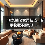 18条装修实用技巧,新手收藏不踩坑!(图4) 18条装修实用技巧,新手收藏不踩坑!(图4)