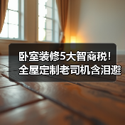 卧室装修5大智商税!全屋定制老司机含泪避坑指南(图2) 卧室装修5大智商税!全屋定制老司机含泪避坑指南(图2)