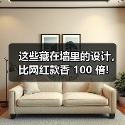 这些藏在墙里的设计,比网红款香 100 倍!(图3) 这些藏在墙里的设计,比网红款香 100 倍!(图3)