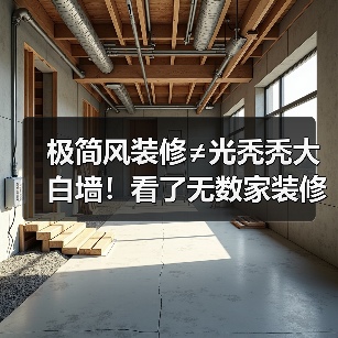 极简风装修≠光秃秃大白墙!看了无数家装修,发现:4个精髓,打造高级感(图3) 极简风装修≠光秃秃大白墙!看了无数家装修,发现:4个精髓,打造高级感(图3)