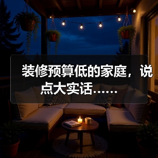 装修预算低的家庭,说点大实话……(图4) 装修预算低的家庭,说点大实话……(图4)