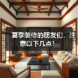 夏季装修的朋友们，注意以下几点！（图2）