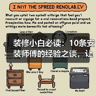装修小白必读:10条安装师傅的经验之谈,让你少走弯路!(图2) 装修小白必读:10条安装师傅的经验之谈,让你少走弯路!(图2)