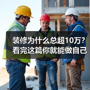 装修为什么总超10万？看完这篇你就能做自己的“装修总指挥”（图4）