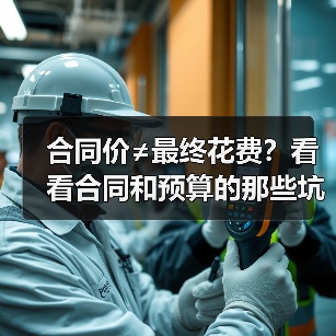 合同价≠最终花费?看看合同和预算的那些坑,你得知道!(图3) 合同价≠最终花费?看看合同和预算的那些坑,你得知道!(图3)