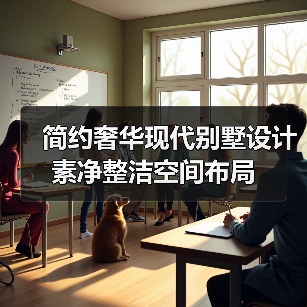 简约奢华现代别墅设计 素净整洁空间布局（图2）
