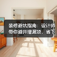 装修避坑指南：设计师带你避开增漏项，省下冤枉钱（图4）