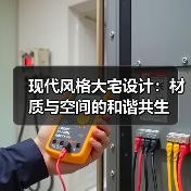 现代风格大宅设计:材质与空间的和谐共生(图2) 现代风格大宅设计:材质与空间的和谐共生(图2)