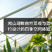 阅山湖畔自然景观与简约设计的四季空间体验（图2）
