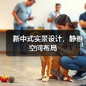 新中式实景设计，静雅空间布局（图3）