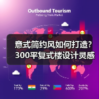 意式简约风如何打造？300平复式楼设计灵感解析（图4）