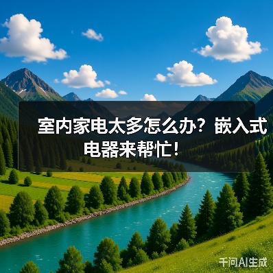 室内家电太多怎么办?嵌入式电器来帮忙!(图2) 室内家电太多怎么办?嵌入式电器来帮忙!(图2)