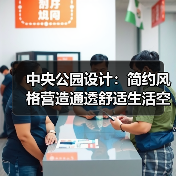 中央公园设计：简约风格营造通透舒适生活空间（图3）
