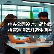中央公园设计：简约风格营造通透舒适生活空间（图2）