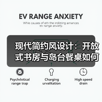 现代简约风设计：开放式书房与岛台餐桌如何提升空间感？（图4）
