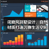 诧寂风别墅设计，自然材质打造沉稳生活空间（图2）
