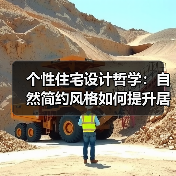 个性住宅设计哲学：自然简约风格如何提升居住舒适度？（图1）