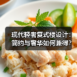 现代轻奢复式楼设计：简约与奢华如何兼得？（图4）