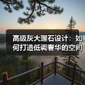 高级灰大理石设计:如何打造低调奢华的空间格调?(图3) 高级灰大理石设计:如何打造低调奢华的空间格调?(图3)