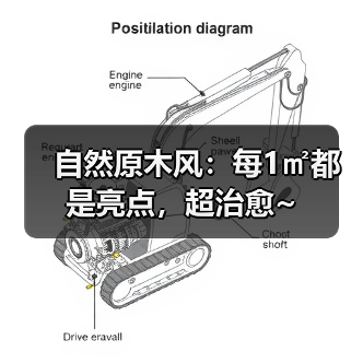 自然原木风：每1㎡都是亮点，超治愈~（图3）