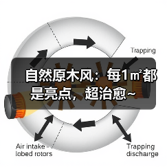 自然原木风：每1㎡都是亮点，超治愈~（图4）