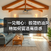 一见倾心:极简奶油风格如何营造高级感(图3) 一见倾心:极简奶油风格如何营造高级感(图3)