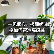 一见倾心:极简奶油风格如何营造高级感(图4) 一见倾心:极简奶油风格如何营造高级感(图4)