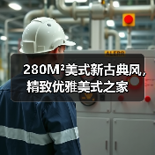 280M²美式新古典风,精致优雅美式之家(图4) 280M²美式新古典风,精致优雅美式之家(图4)