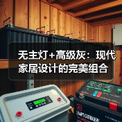 无主灯+高级灰:现代家居设计的完美组合(图2) 无主灯+高级灰:现代家居设计的完美组合(图2)