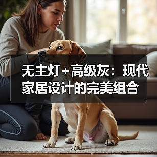 无主灯+高级灰:现代家居设计的完美组合(图3) 无主灯+高级灰:现代家居设计的完美组合(图3)