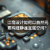 江宿设计如何以自然元素构建静谧宜居空间？（图3）