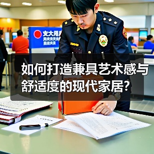如何打造兼具艺术感与舒适度的现代家居？（图1）