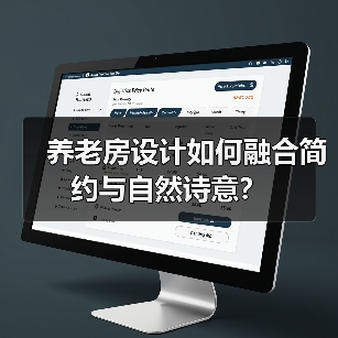 养老房设计如何融合简约与自然诗意？（图4）