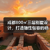 成都800㎡三层别墅设计，打造随性包容的栖居之所（图2）