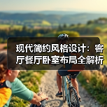 现代简约风格设计：客厅餐厅卧室布局全解析（图3）