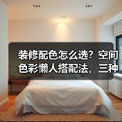 装修配色怎么选?空间色彩懒人搭配法,三种颜色就够了!(图2) 装修配色怎么选?空间色彩懒人搭配法,三种颜色就够了!(图2)