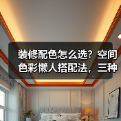 装修配色怎么选?空间色彩懒人搭配法,三种颜色就够了!(图4) 装修配色怎么选?空间色彩懒人搭配法,三种颜色就够了!(图4)