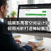 暗黑系高奢空间设计如何用光影打造神秘氛围(图4) 暗黑系高奢空间设计如何用光影打造神秘氛围(图4)