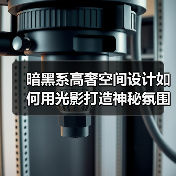 暗黑系高奢空间设计如何用光影打造神秘氛围(图3) 暗黑系高奢空间设计如何用光影打造神秘氛围(图3)