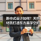 新中式设计如何？天然材质打造东方美学空间（图4）