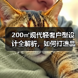 200㎡现代轻奢户型设计全解析,如何打造品质生活?(图4) 200㎡现代轻奢户型设计全解析,如何打造品质生活?(图4)