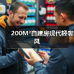 200M²自建房现代轻奢风（图2）