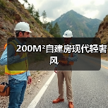 200M²自建房现代轻奢风（图1）